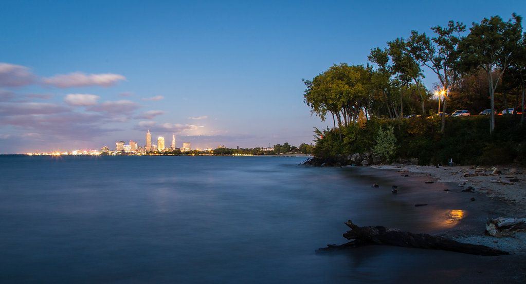 Cleveland Skyline @ Sunset