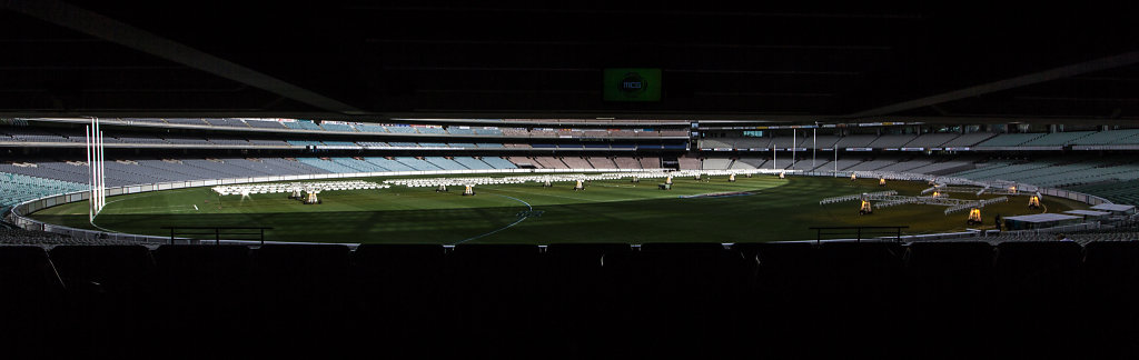Panorama of Melbourne Cricket Ground
