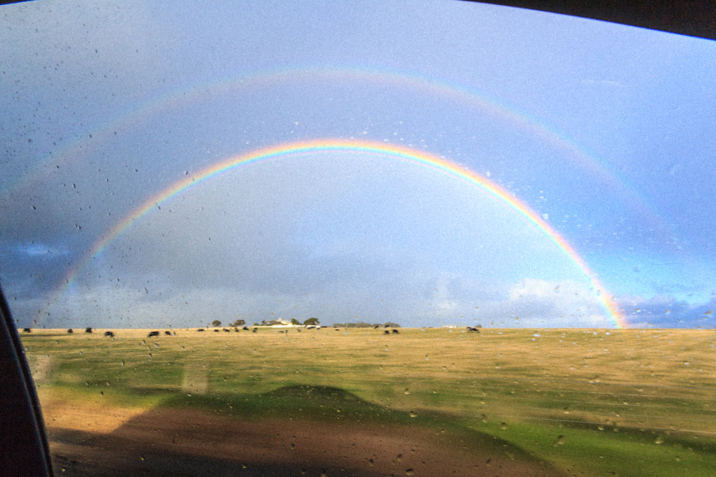 Rainbow @ Great Ocean Road