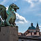 Dragon Bridge, Ljubljana, Slovenia