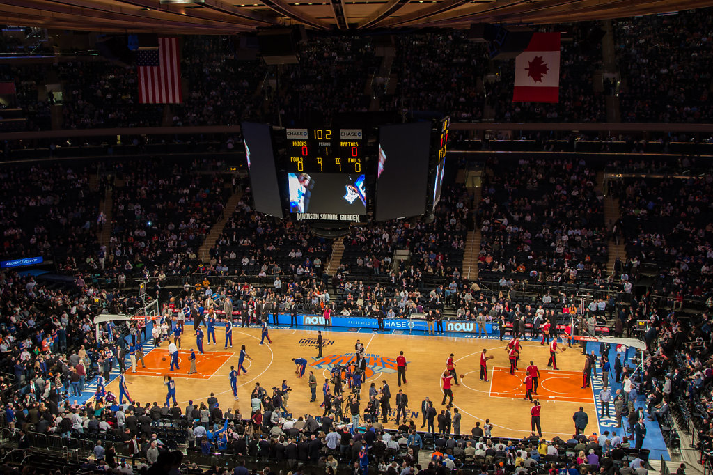 Knicks @ Madison Square Garden, New York