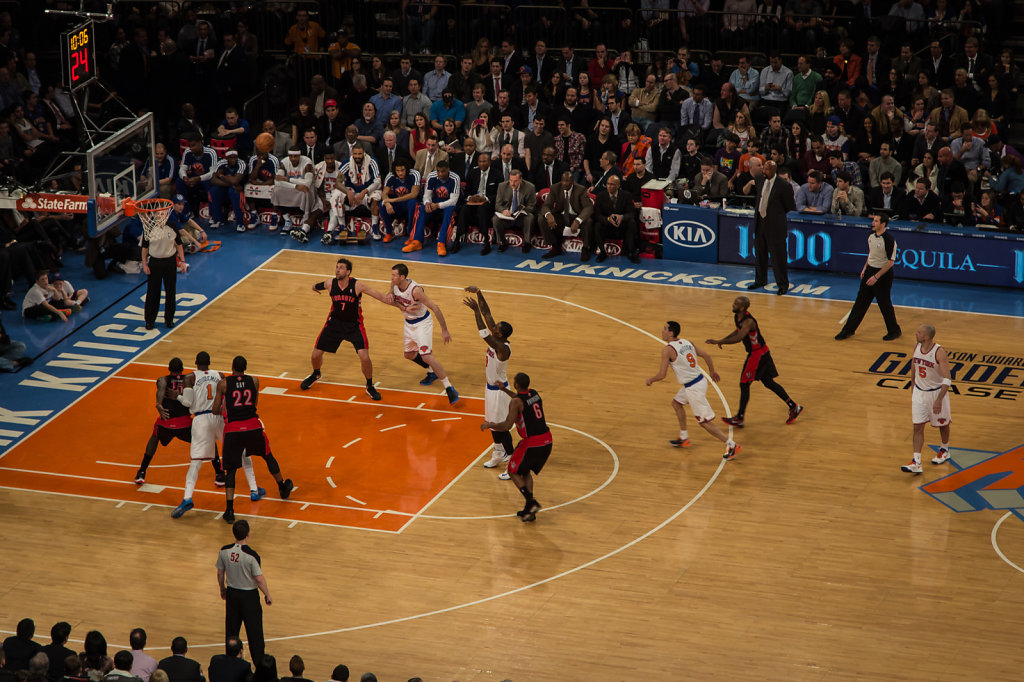 Free Throw @ Madison Square Garden, New York