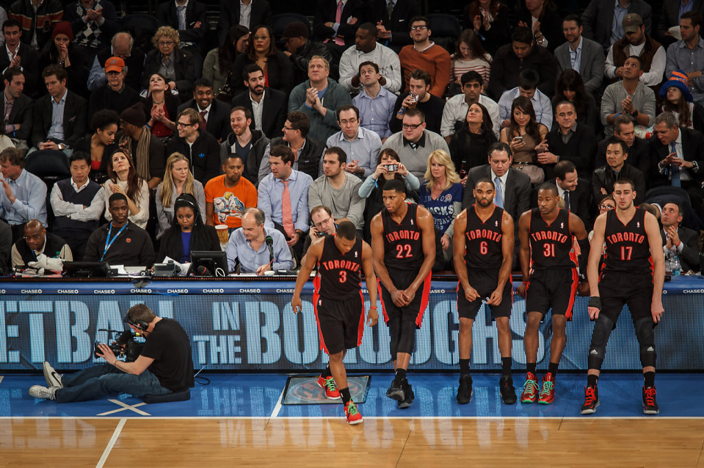 Raptors @ Madison Square Garden, New York