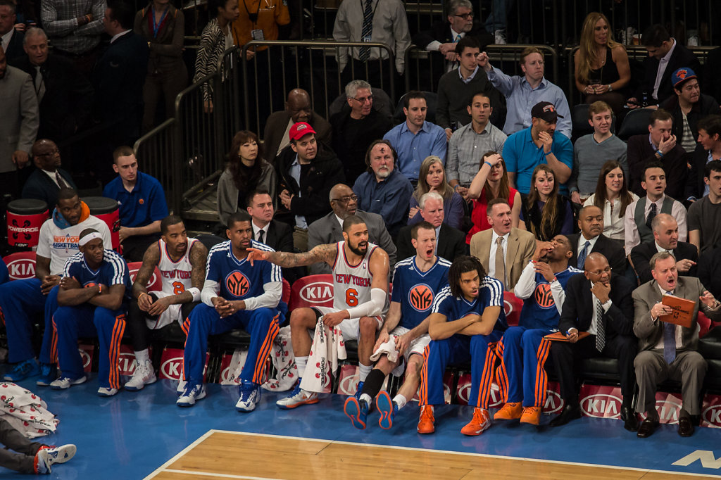 Tyson Chandler @ Madison Square Garden, New York