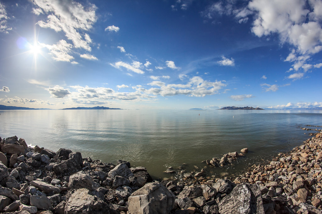 The Great Salt Lake, Utah