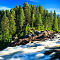 Waterfall, Lapland